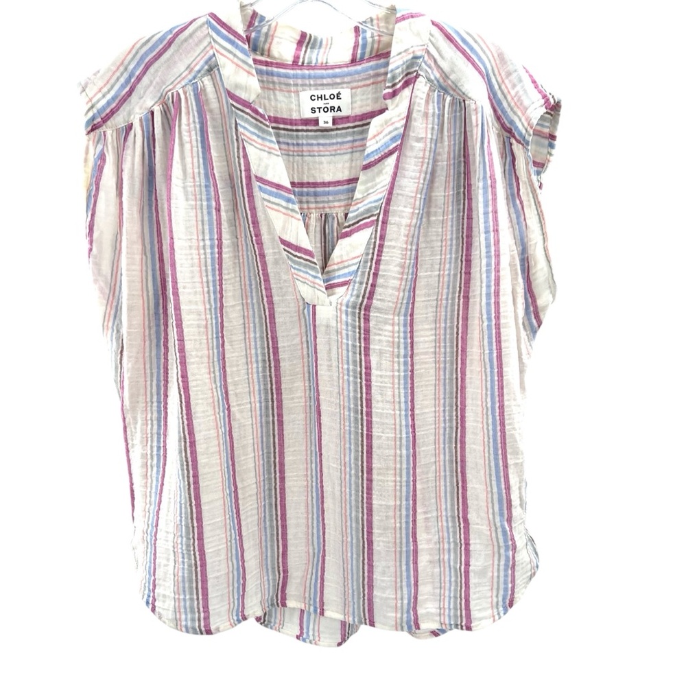 Chloé Stora Armani blouse‎